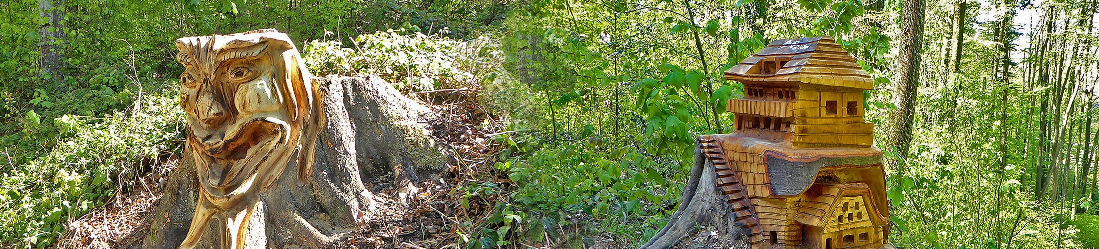 Kunst im Wald